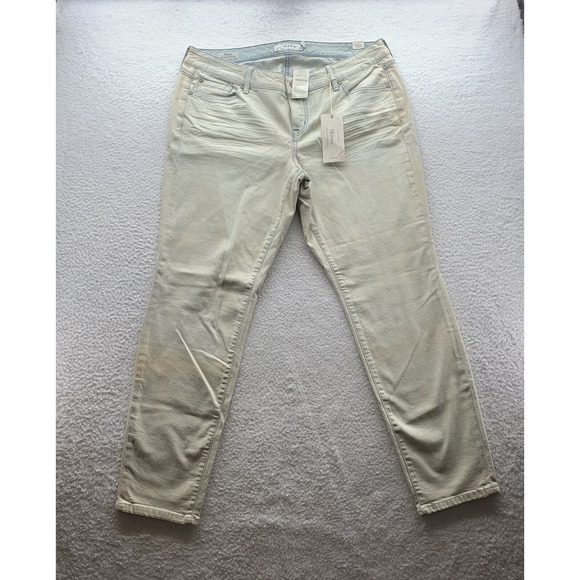torrid Denim - Torrid Sophia Skinny Jeans Plus‎ Size 18 38x31 Bleached Denim Tapered Stretch